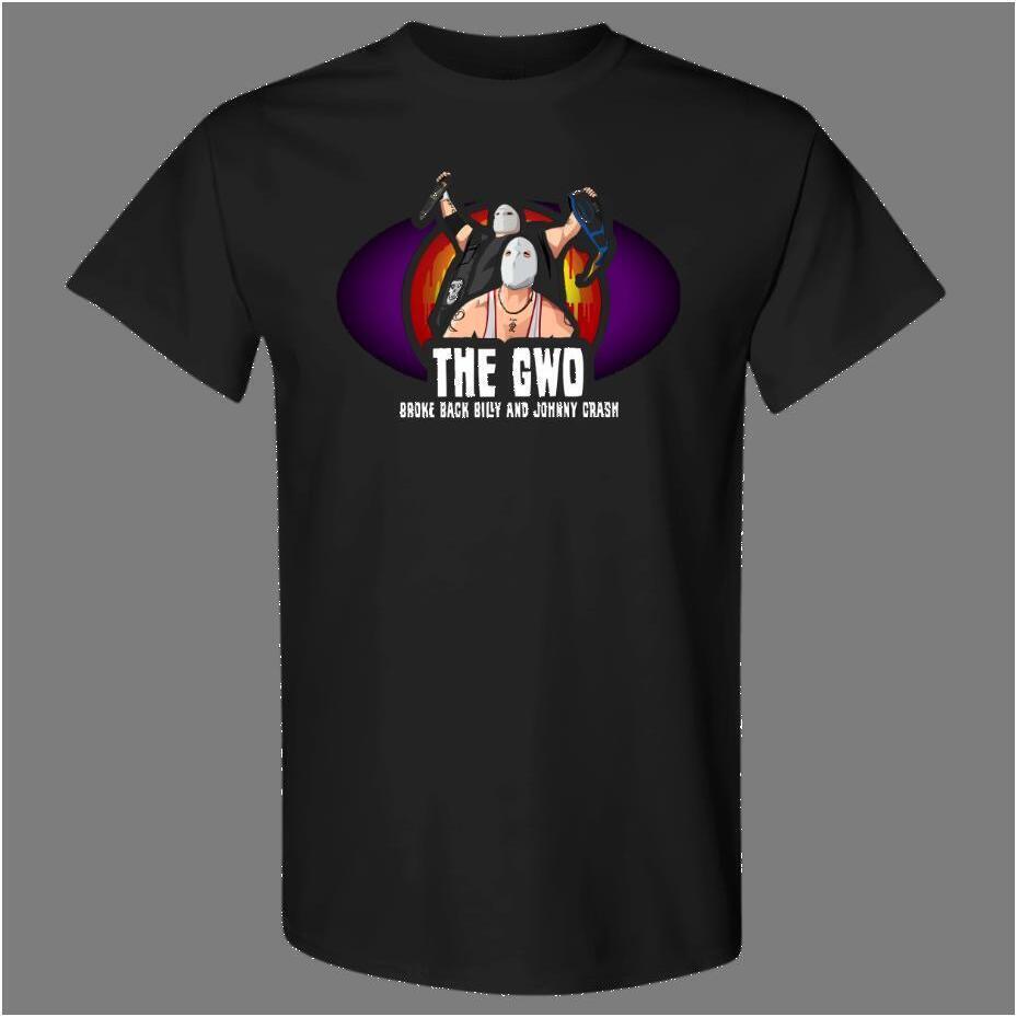 The Gwo Broke Back Billy And Johnny Crash Shirt